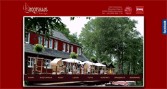 Desktop Screenshot of hotel-bootshaus.com